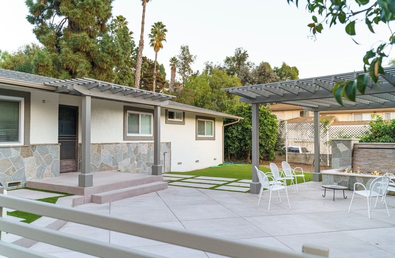Elegant Outdoor Living Space in Southern California