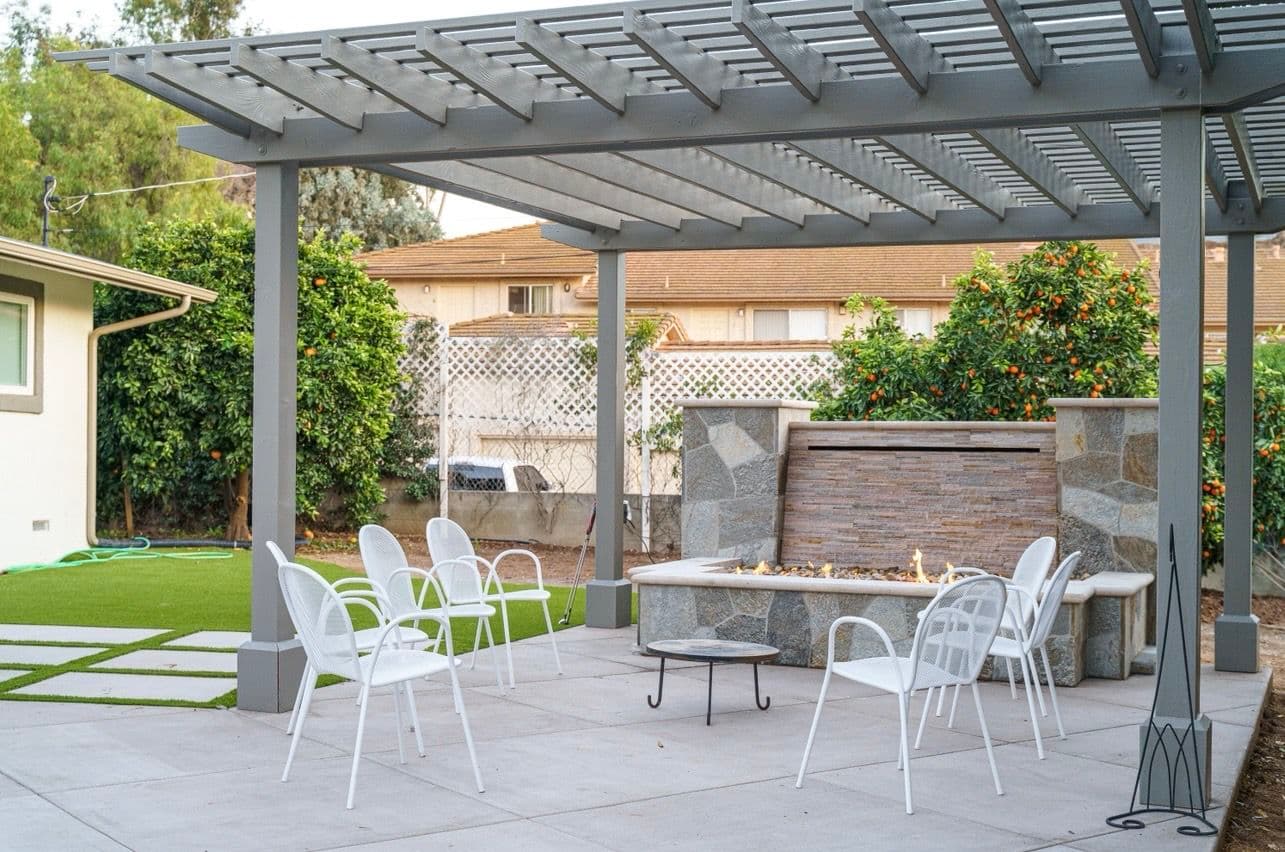 Elegant Outdoor Living Space in Southern California