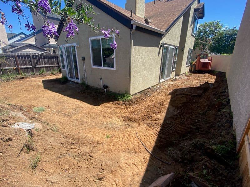 Backyard Transformation with Concrete Steppers