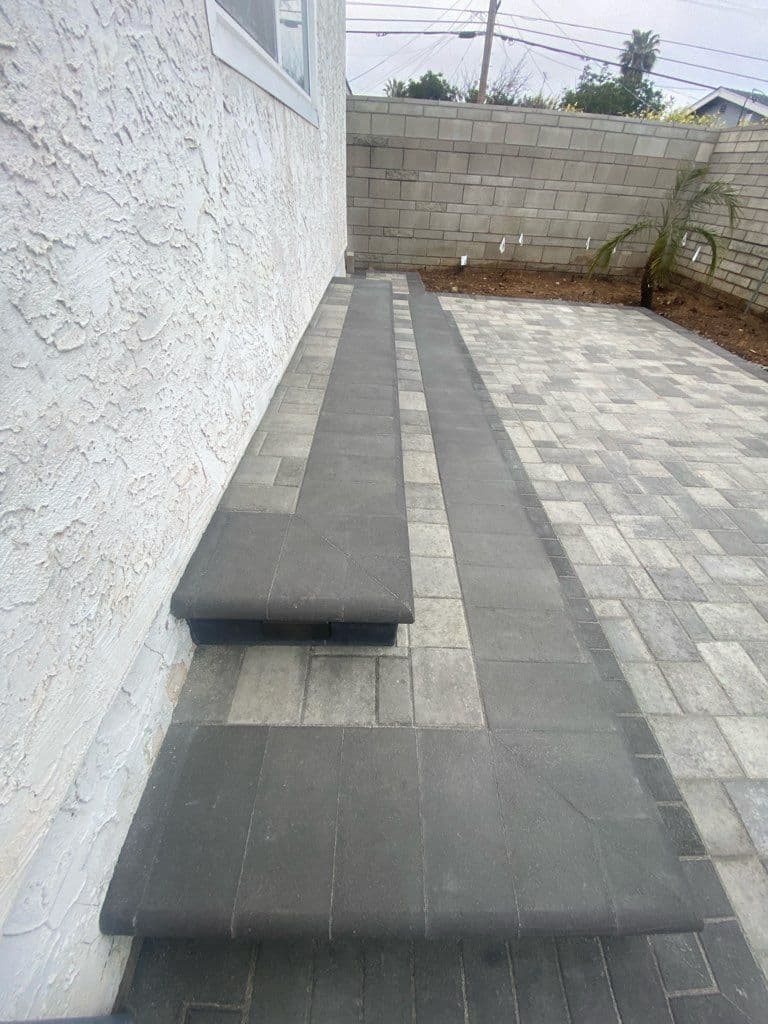 Gallery photos for Majestic Hardscapes Patio Transformation in Claremont: Image #3