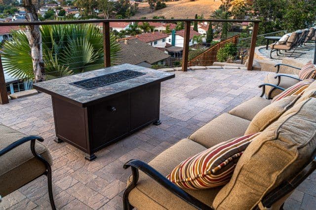 Stunning Elevated Patio With Modern Touches