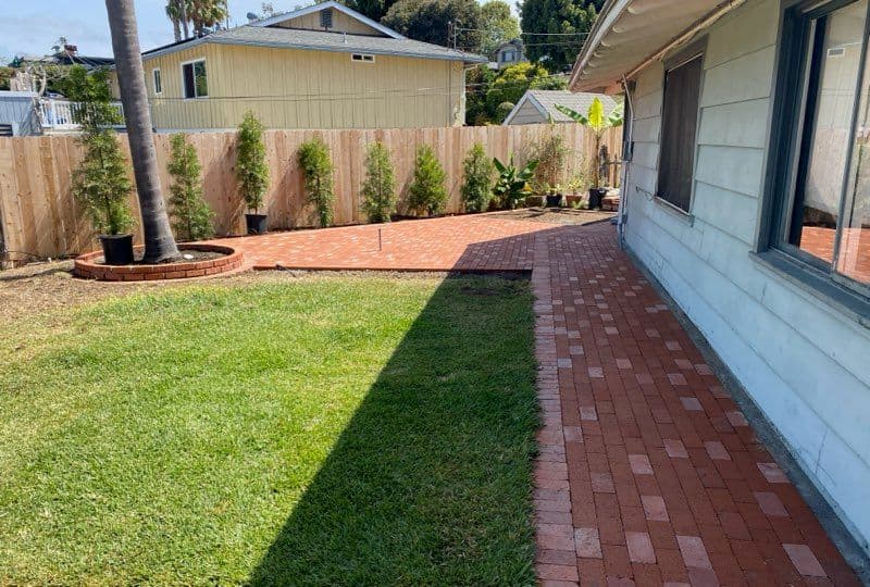 Majestic Hardscapes Revives Historic Brick Path image