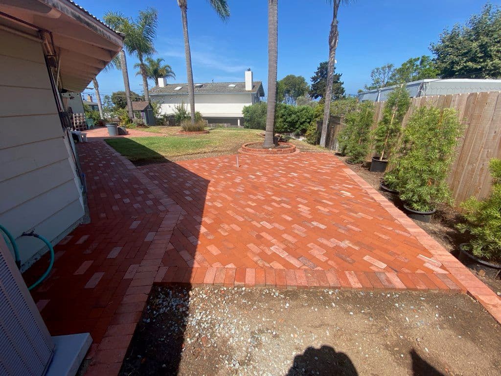 Gallery photos for Majestic Hardscapes Revives Historic Brick Path: Image #1